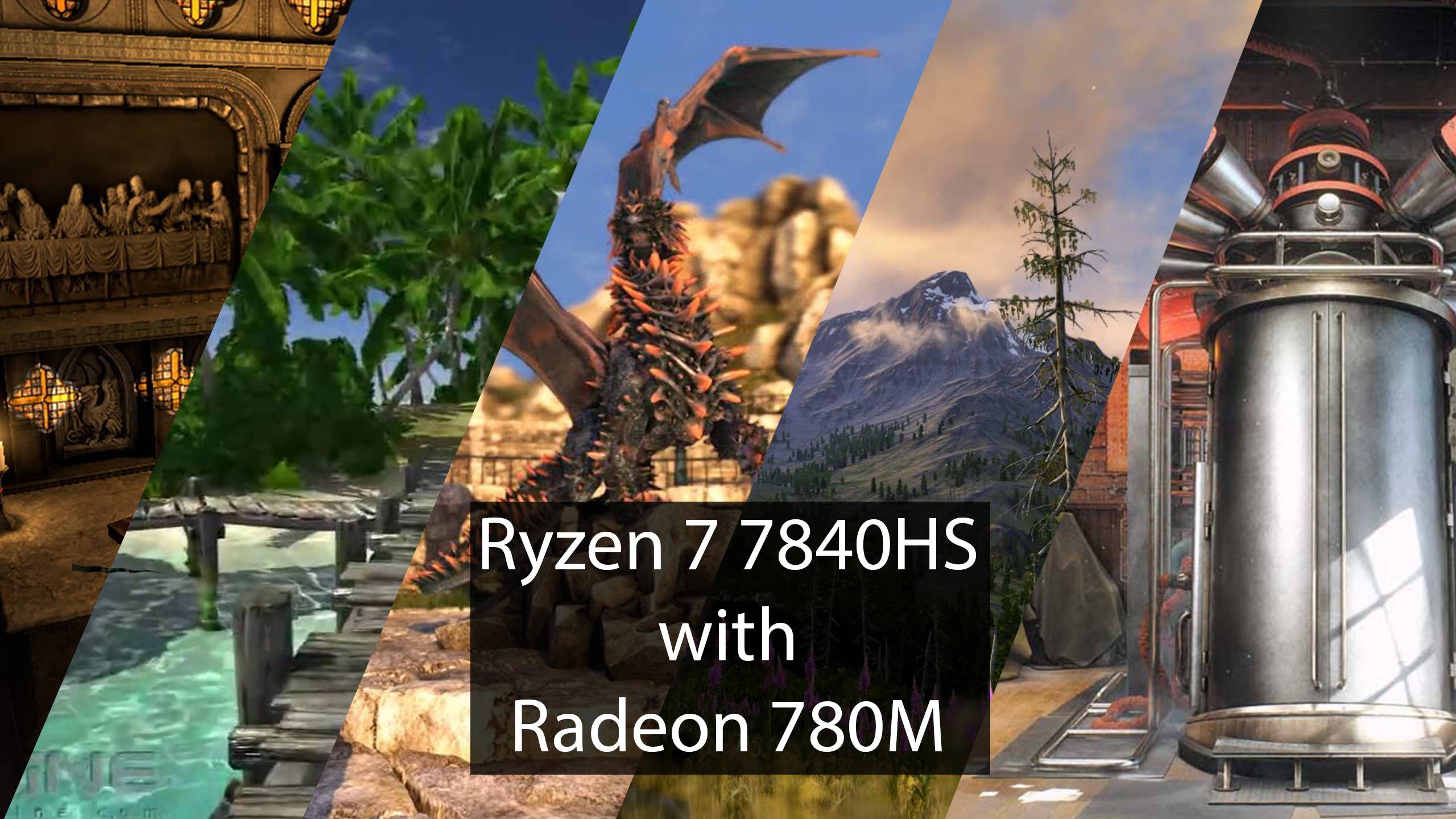 7840HS with AMD Radeon 780M ● UNIGINE Benchmarks