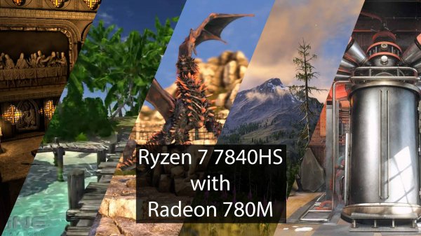 7840HS with AMD Radeon 780M ● UNIGINE Benchmarks