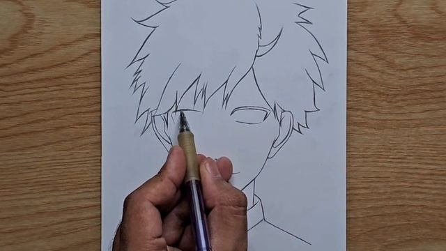 How To Draw Haruka Sakura From Wind Breaker | Haruka Step By Step | Easy Anime Tutorial