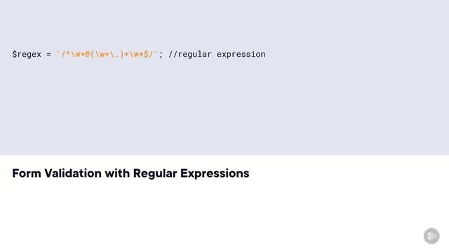 26. Validation with Regular Expressions смотреть онлайн