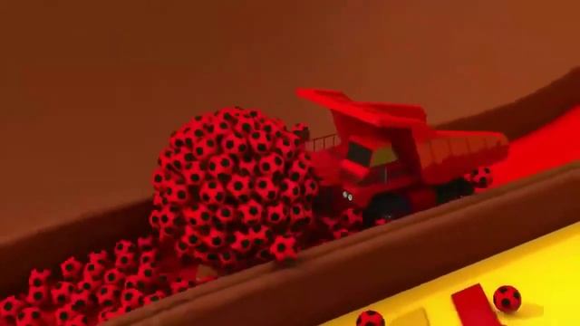 Belajar Warna Dengan Media Excavator dan Truck Molen смотреть онлайн