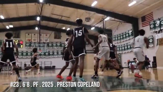 Preston Copeland - PF, 6'8, 2025 - Raleigh Christian Academy смотреть онлайн
