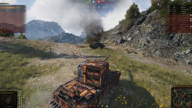 42K Damage With FV4005 Stage II  11K Damage 9 Kills & 3x FV4005  World Of Tanks   #wot