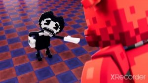 Бенди против фнаф «@fioletochka_tyan « #animation #zamination #fnaf #bendy