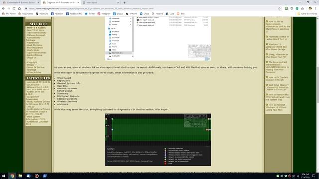 Diagnose Wi-Fi Problems on Windows 10 With Wireless Network Report смотреть онлайн
