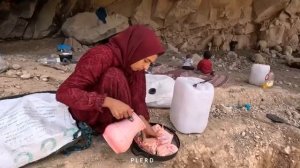 15.05.2023 Традиционная семья кочевников. Сбор овечьей шерсти для приготовления зимней одежды