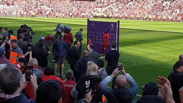 Mo Salah and Sadio Mane win Golden Boot award vs Wolves at Anfield 12/05/2019 смотреть онлайн