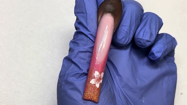 Hibiscus flower tutorial 🌺| New nail trend? | Beginner friendly смотреть онлайн