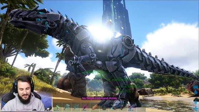 THE MEG! ENORMOUS MEGALODON! - Ark: Survival Evolved смотреть онлайн