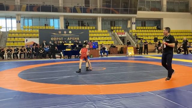 ЮФО 35кг. 1/2 Кувшинов Данил (Ростовская область)-Асдиев Шамил (Волгоградская область)