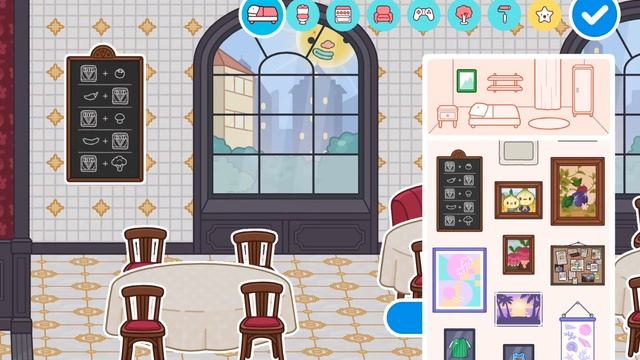 2 ресторан обладнано як наступний будинок, який ми можемо обставити на TOCA LIFE WORLD смотреть онлайн