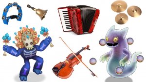 Остров Эфира - Все Актёры Озвучки и Инструменты Монстров (My Singing Monsters) (Мсм)