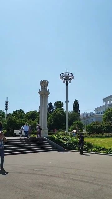 Vadnkh Park.. Moscow #moscowcity #park смотреть онлайн