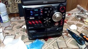 Mini hifi system  JVC MX - K15 R repair
