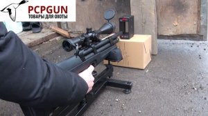 Винтовка Huben K1 - отстрел в хронограф