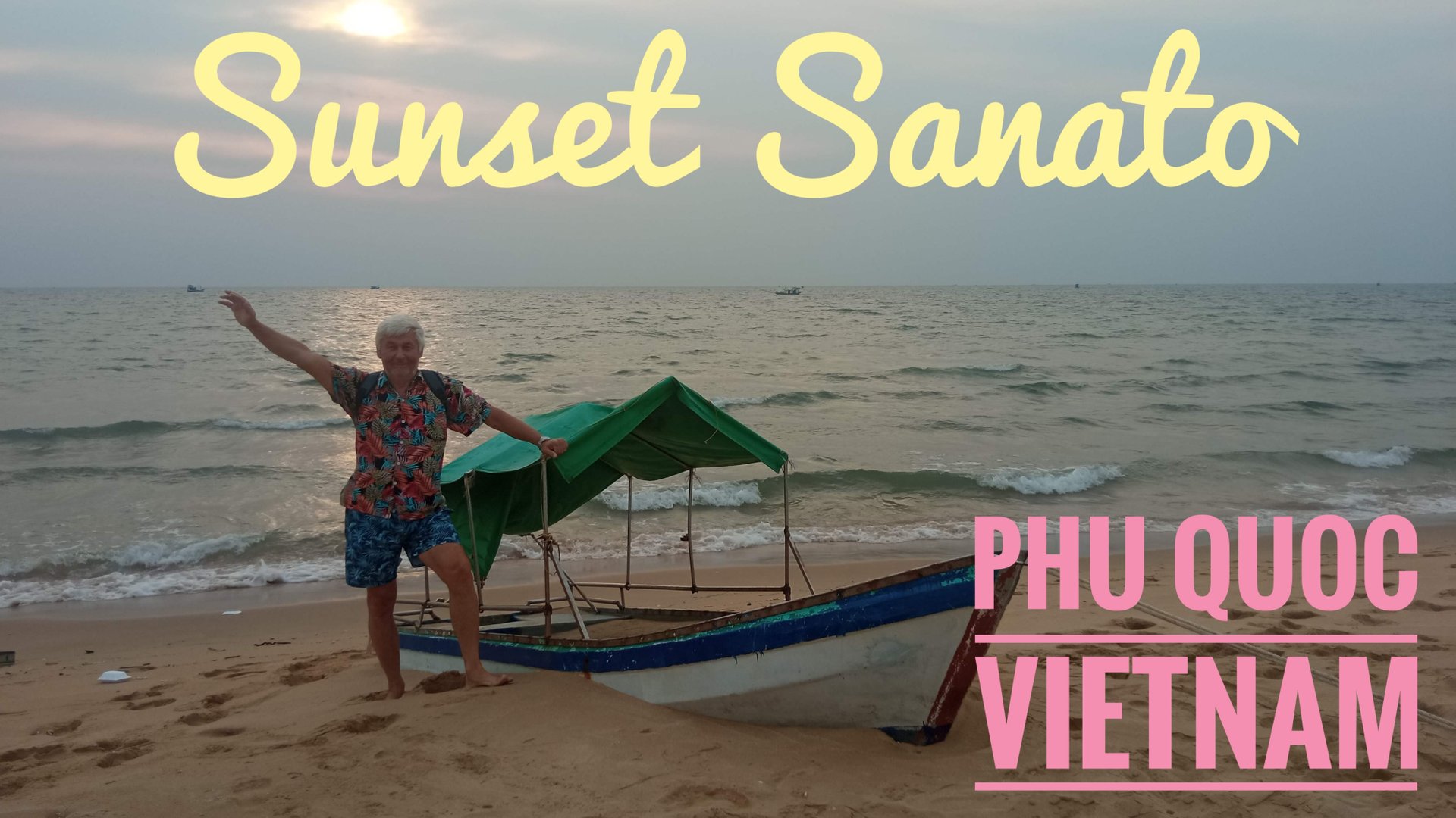 Phu Quoc Vietnam  Sunset Sanato