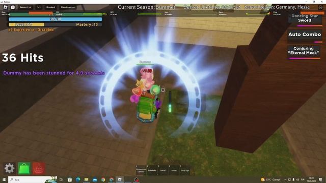 Roblox sakura stand sakuya 198 damage combo (with sacrificer title) смотреть онлайн