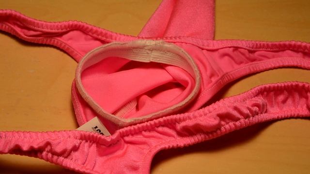 Underwear for men - Pink Open Bulge Thong смотреть онлайн