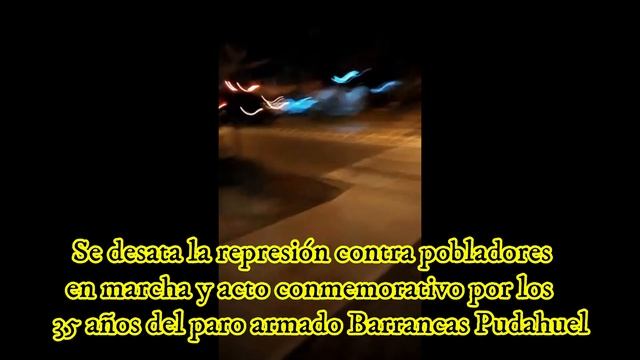 Marcha x Paro Comunal de Pudahuel 35 años de Resistencia