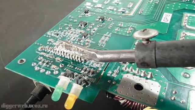 Ремонт сварочного инвертора РЕСАНТА САИ 250 GP15 смотреть онлайн