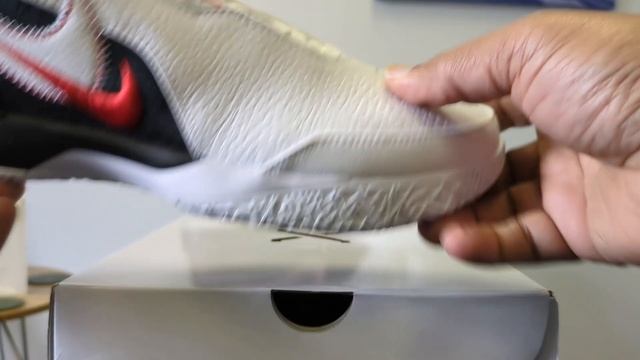 Nike Zoom LeBron NXXT Gen AMPD - First Game FJ1566-100 White/Black-University Red смотреть онлайн