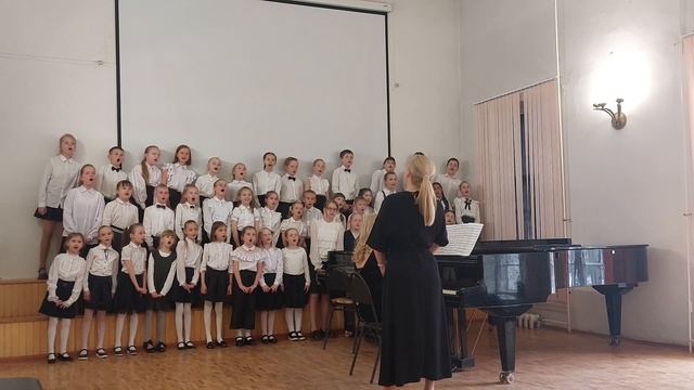 "Муха в бане" муз.Гладкова, сл. Чуковского. #хор #пение #дмш смотреть онлайн