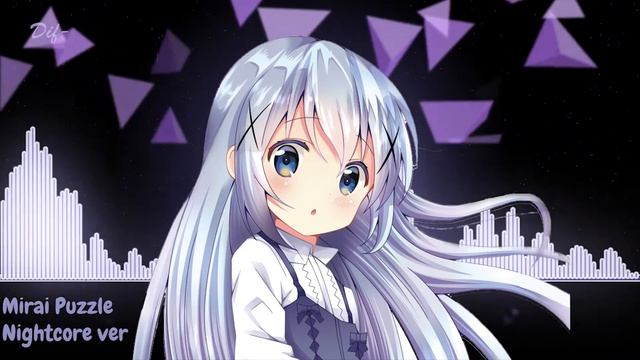 [Nightcore] Mirai Puzzle Full ver (未来パズル ) - Cup Of Chino смотреть онлайн