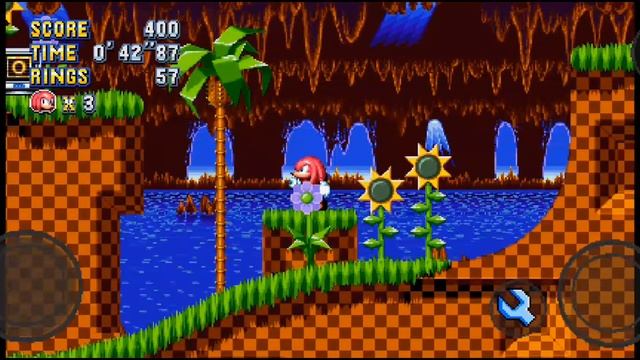 стать супер соником( Knuckles) 
нo обычными