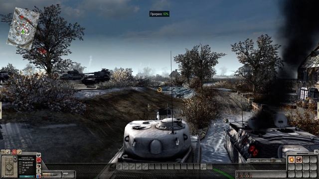 Men of War Assault Squad 2 США Дизон на Танке Джамбо 76 мм Героическая Сложность [Full HD] смотреть онлайн