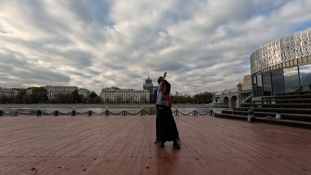 2024-10-18, (2), Таня, Я, Парк Горького, Акро, тренировка, танцы