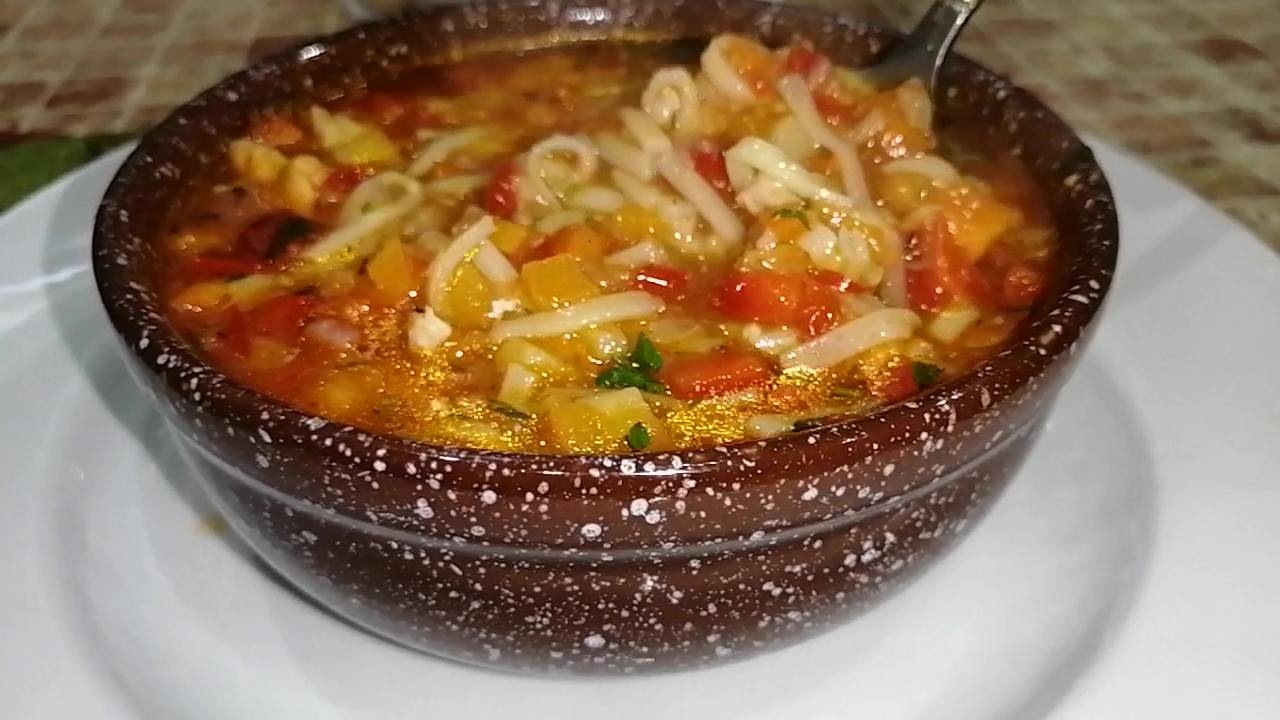 Аппетитный СУП С ЛАПШОЙ! Без сахара ПИРОГ С ЯБЛОКАМИ И МАНДАРИНАМИ. Мало ККАЛ! №2. смотреть онлайн