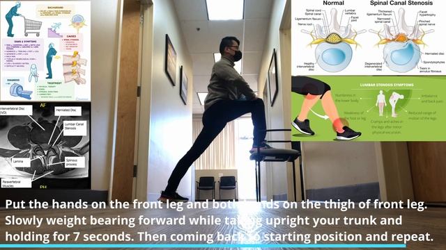 Major Exercises of Lumbar Spinal Stenosis/Back Pain/Weakness of leg/Numbness/Tingling - Level 7 смотреть онлайн