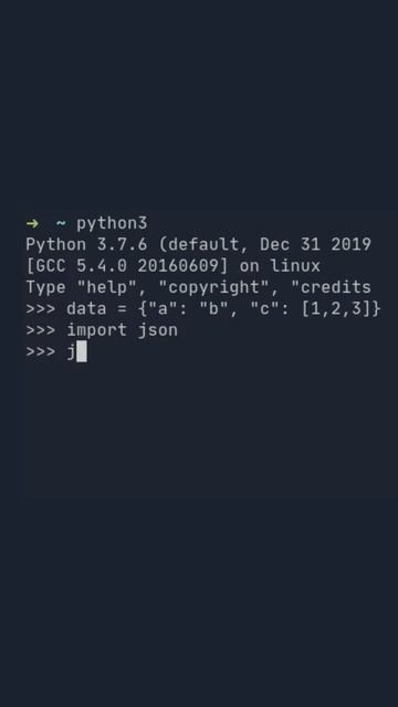Exporting JSON - 1 Minute Python Tutorial #shorts смотреть онлайн
