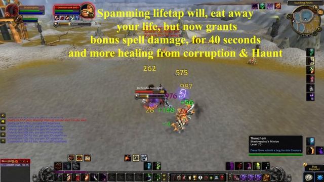 118 Kills 20 minutes! Wrath of the Lich King Warlock affliction dps Rotation and talents & Glyph's смотреть онлайн