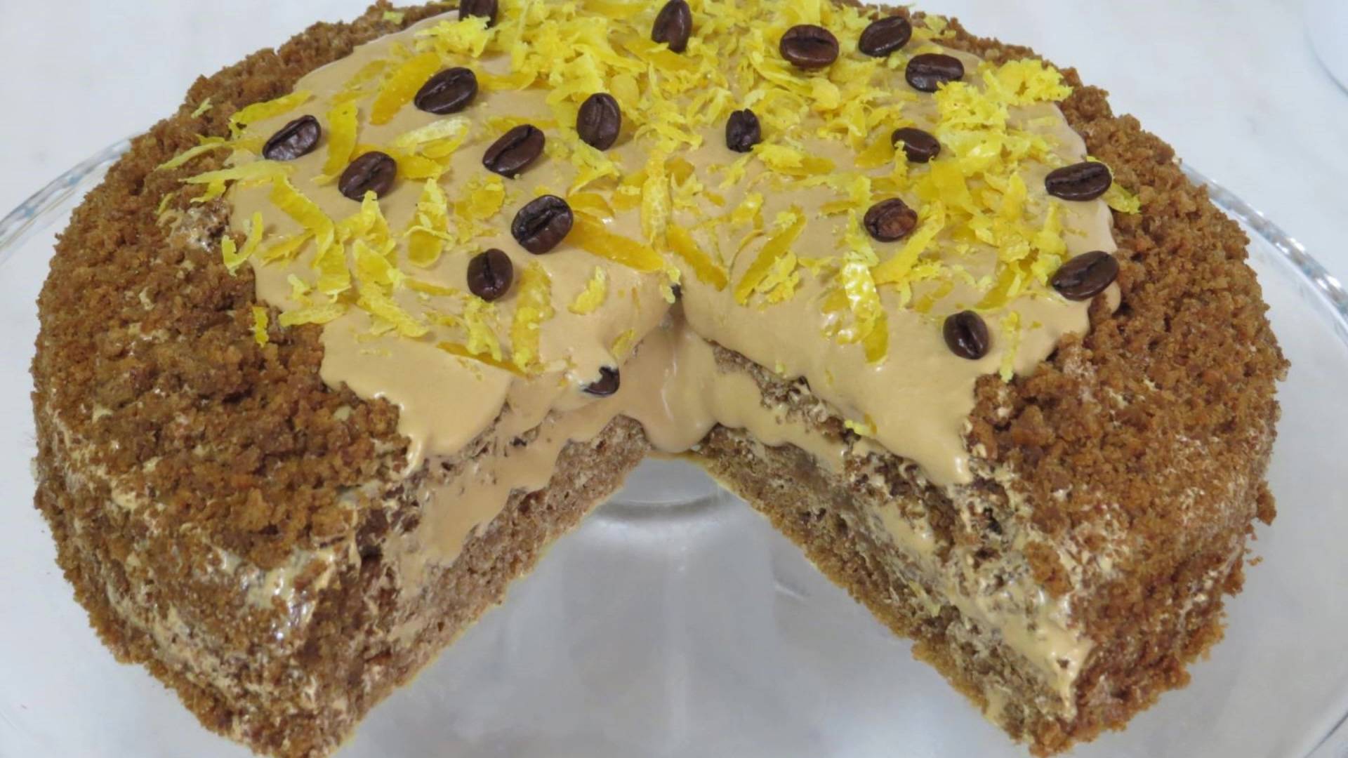 Торт КОФЕ с МОЛОКОМ ЗА 5 МИНУТ ВСЁ СМЕШАЛ и ГОТОВО! ЕСЛИ БЫСТРО НУЖЕН ТОРТ! COFFEE cake with MILK смотреть онлайн