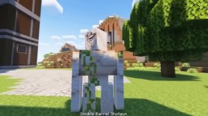 10 000 ЖИТЕЛЕЙ НАПАЛИ НА 10 000 РАЗБОЙНИКОВ МОИХ РАБОВ   СИМУЛИРУЮТ ЦИВИЛИЗАЦИЮ В МАЙНКРАФТ!