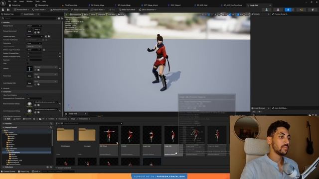 Smart Enemy AI Part 14_ Mage Enemy Continued Tutorial in Unreal Engine 5 (UE5) смотреть онлайн