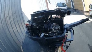 Начало обкатки Ямарин 9.9 Эндуро, 246 куб. см. Клон Ямахи 15 D #лодочныймотор #рыбалка