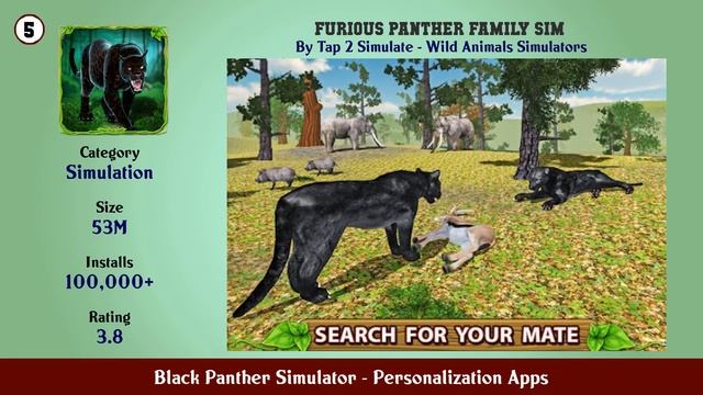 Top 10 Black Panther Simulator Android Apps смотреть онлайн