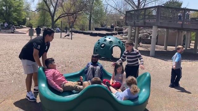 Конец апреля 2021 года. Выходной в парке COSMO