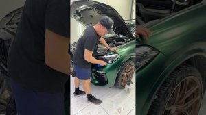 Фотохромная плёнка на фары