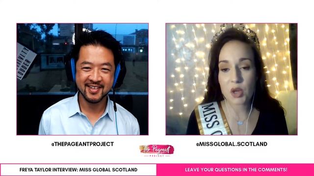 #60 FREYA TAYLOR INTERVIEW: MISS GLOBAL SCOTLAND