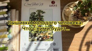 Вышивки молодого человека. Что с ними будет...