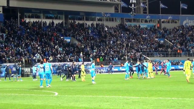 Игроки и #ФанатыЗенита #Зенитцска смотреть онлайн