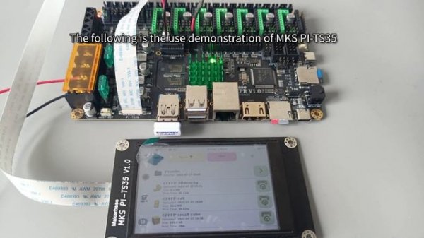 Makerbase new product: MKS SKIPR runs Klipper & KlipperScreen for Voron VS Raspberry Pi