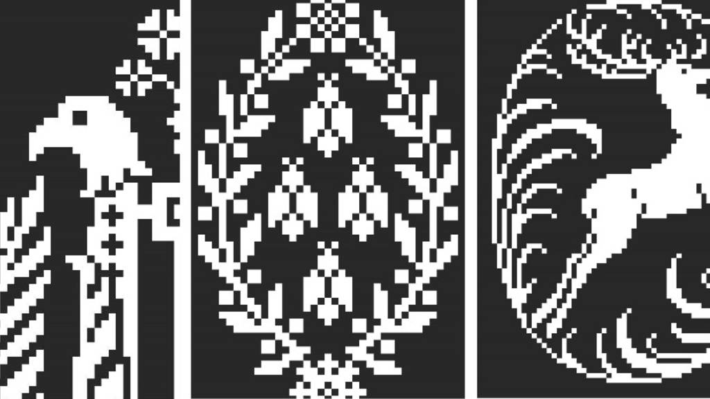 Art Deco (Арт-деко). Рукоделие, вышивка, вязание. Подборка №112. СТАРИННЫЕ СХЕМЫ. смотреть онлайн