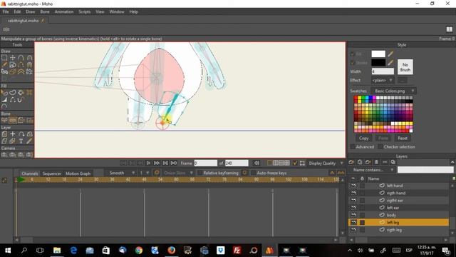 Moho 12 Rigging Tutorial Ubisoft Rabbit