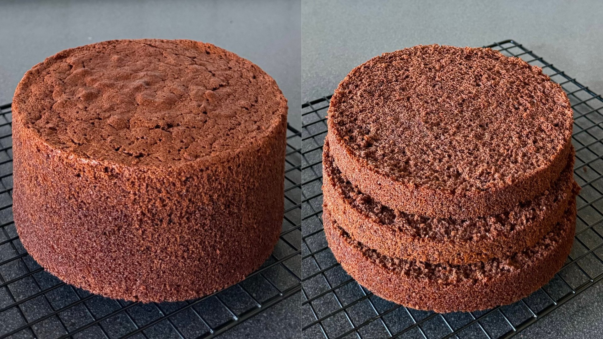 Шифоновый ШОКОЛАДНЫЙ БИСКВИТ! Бархатистая текстура, насыщенный вкус! смотреть онлайн