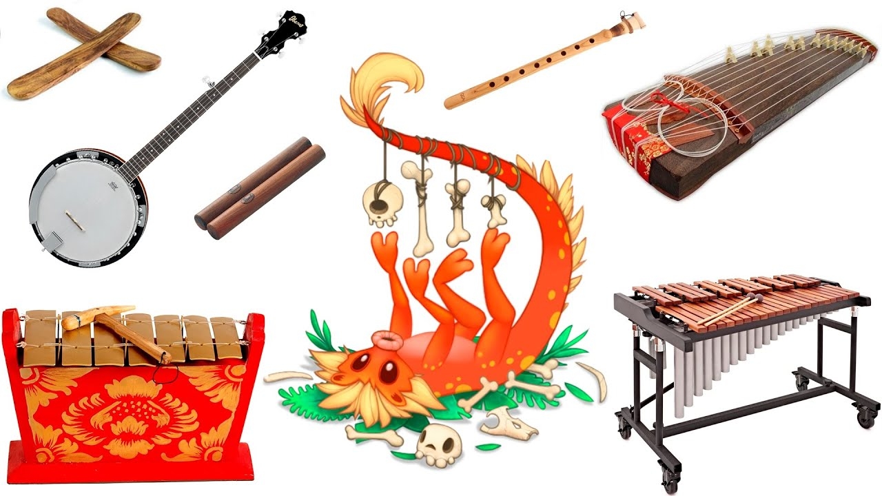 Остров Кости - Все Актёры Озвучки и Инструменты Монстров (My Singing Monsters) (Мсм)