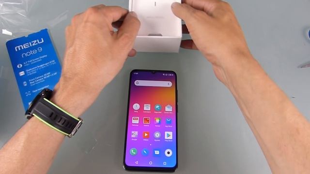 MEIZU NOTE 9. Unboxing y puesta en funcionamiento en español смотреть онлайн
